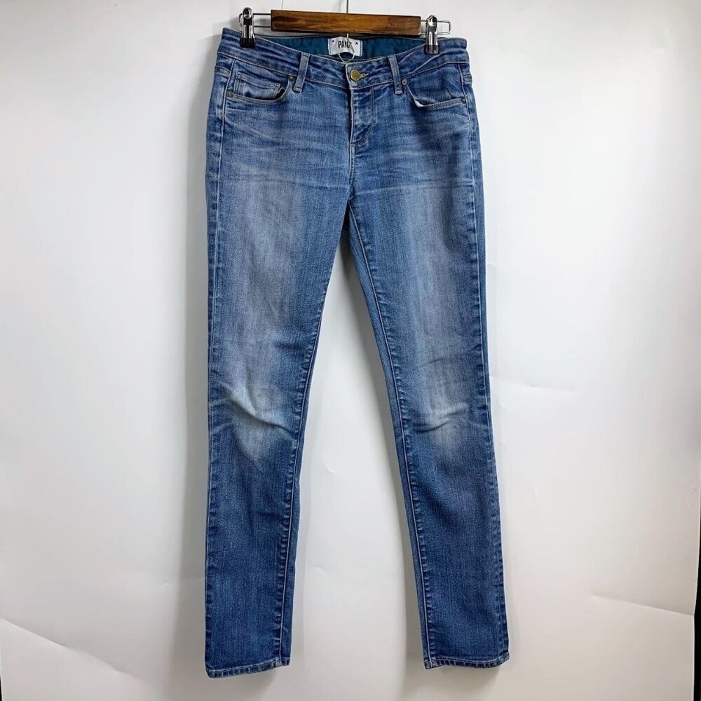 Paige Women's Jimmy‎ Jimmy Mid Rise Stretch Skinny Denim Jeans Size 26